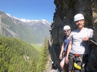 Ötztal、水泳とともにStuibenfallでFerrata Climbingを介して - Housity