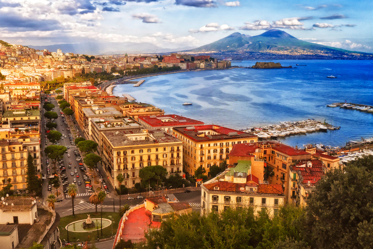 From Naples: Half-Day City Walking & Bus Tour Gulf of Naples Tour in English / Italian