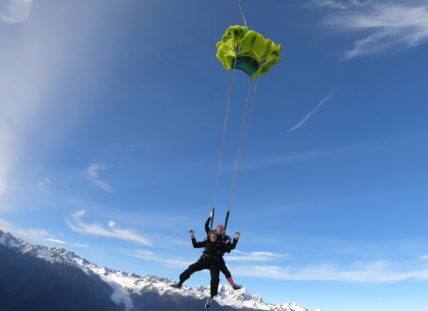 Franz Josef: 13.000ft, 16.500ft eller 18.000ft Skydive