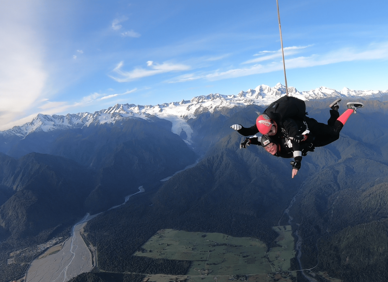 Franz Josef: 13.000ft, 16.500ft eller 18.000ft Skydive