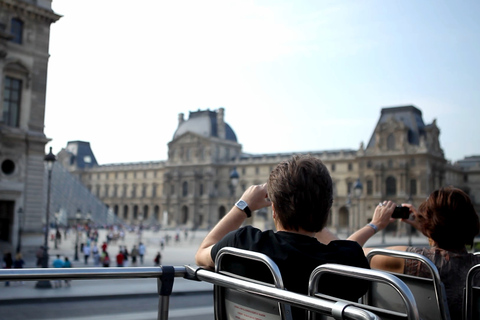 Paris: Hop-on Hop-off Bus Tour &amp; Seine Cruise Bundle Tour