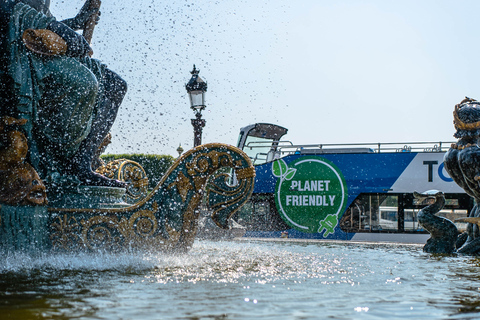 Paris: Hop-on Hop-off Bus Tour &amp; Seine Cruise Bundle Tour