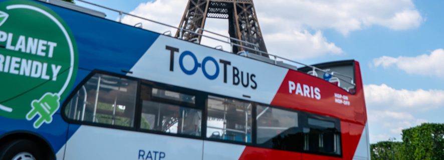 Parijs: hop on, hop off-bustour & rondvaart over de Seine