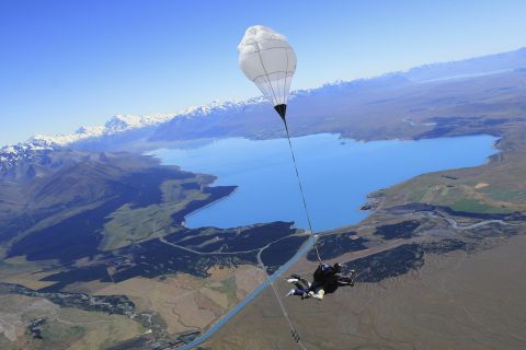 Mount Cook: expérience de saut en parachute en tandem
