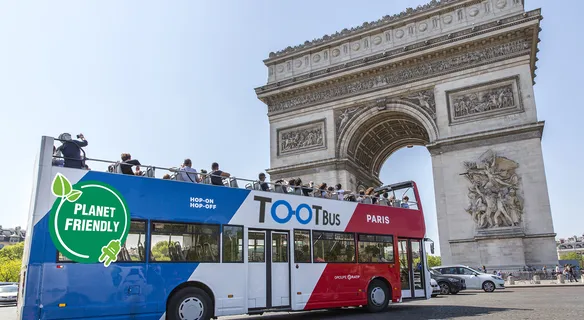 Paris : visite en Tootbus à arrêts multiples