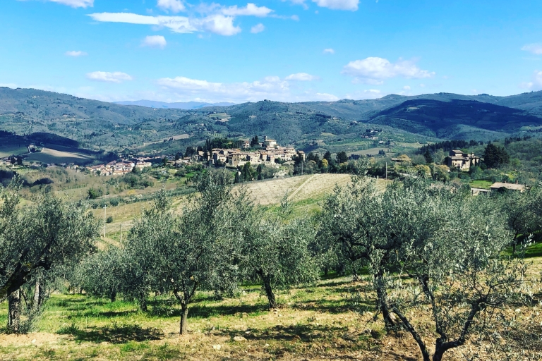 Florenz: Toskana & Chianti Classico Trek & Wein mit MittagessenVollständig private Erfahrung Private