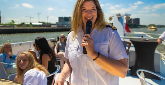 Rotterdam: Hafenrundfahrt mit Live-Guide
