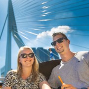 Rotterdam: Harbor Cruise with Live Guide & Optional Coffee