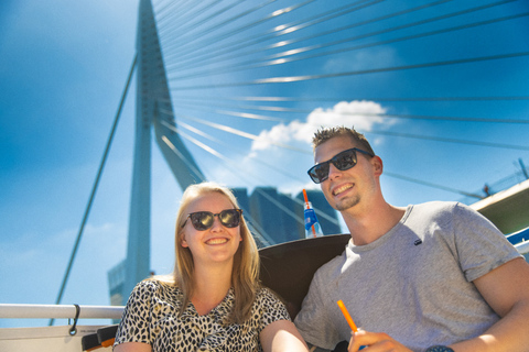 Rotterdam: Havenrondvaart met Live GidsCruise met koffie en taart