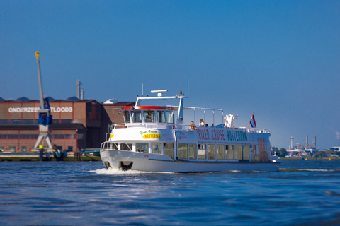 Rotterdam: Havenrondvaart met Live GidsCruise met koffie en taart