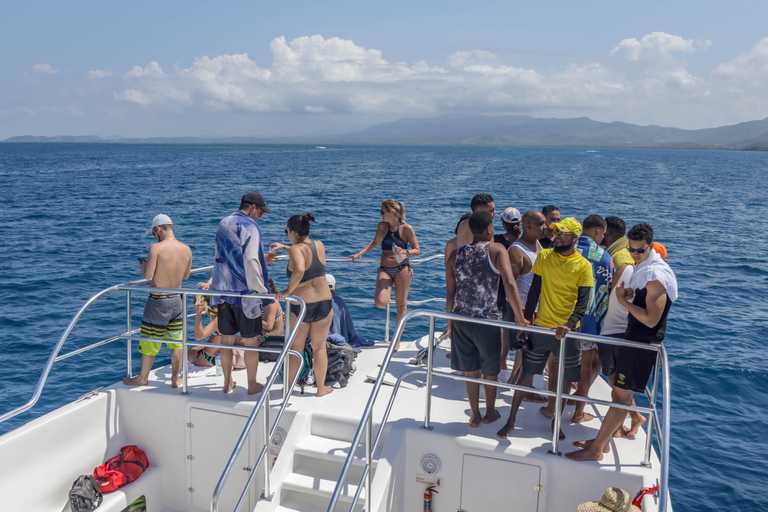 Von Puerto Plata aus: Cayo Arena Private Katamaranfahrt & Mittagessen