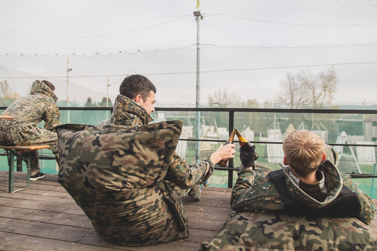 Praag: onbeperkt paintballen