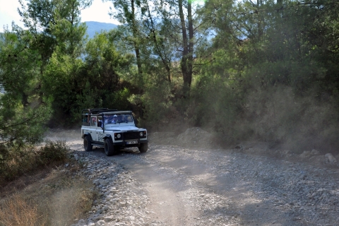 Vanuit Antalya: jeepsafari van een dag naar de bergen Taurus