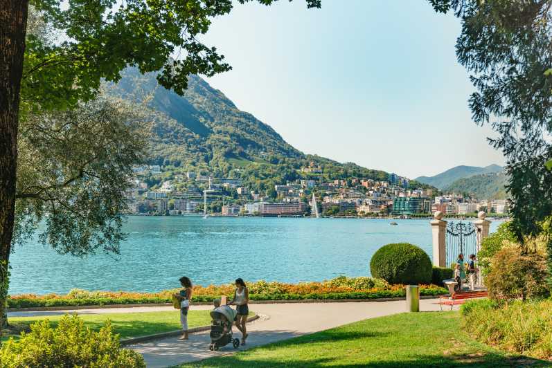 Desde Milán: Lago Como, Bellagio, Lugano Excursión de un día con Crucero