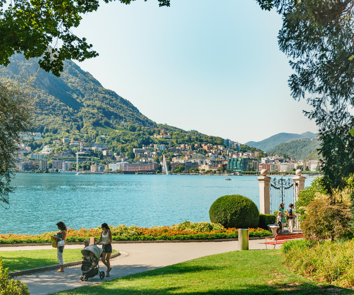 Da Milano: escursione al lago di Como, Bellagio e Lugano con crociera
