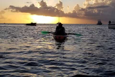 Reeds Bay: 1.5-Hour Private Sunset Kayaking Tour