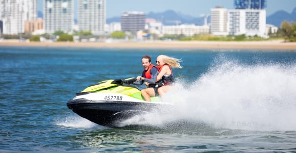 Gold Coast: 1.5-Hour South Stradbroke Island Jet Ski Safari