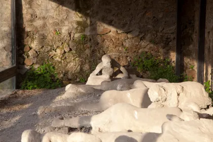 Von Positano: Geführte Tour zu den Ruinen von Pompeji