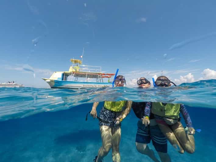 Cozumel Glass Bottom Boat & Snorkeling with Beach Lunch GetYourGuide