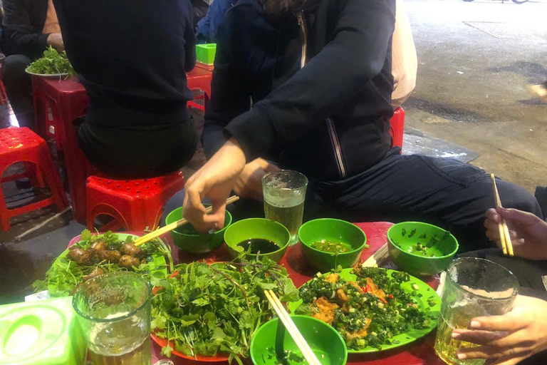 Hanoi Street Food: 13+ Tastings & Train Street Private Hanoi Food tour: 13+ Tastings & Train Street