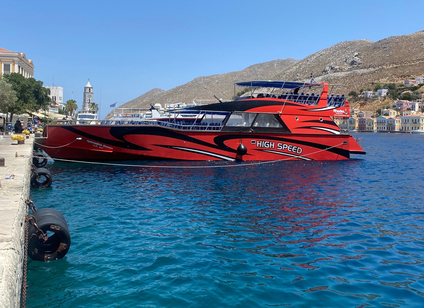 Rhodos: Højhastighedsbåd til Symi Island og St George's Bay
