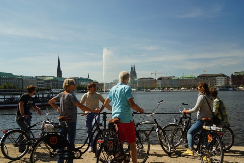Hamburg: fietstour van 3,5 uurPublieke tour in het Engels