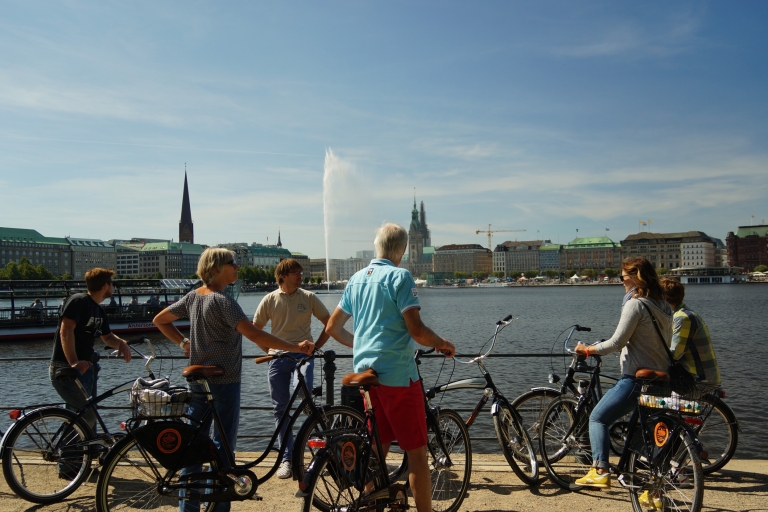 Visite de Hambourg à véloVisite publique en allemand