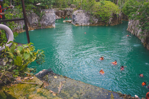 Puerto Morelos: Tour of two cenotes with lunch included. Mayan Museum and Cenotes Tour - Cancun Transportation