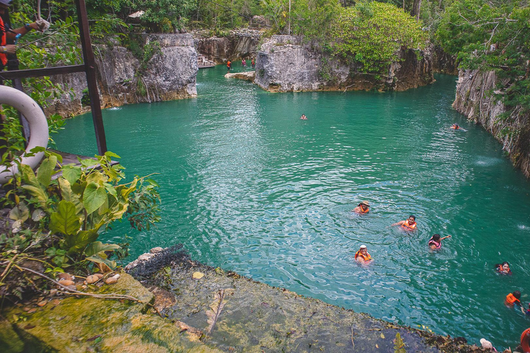 Puerto Morelos: Tour of two cenotes with lunch included. Mayan Museum and Cenotes Tour - Cancun Transportation