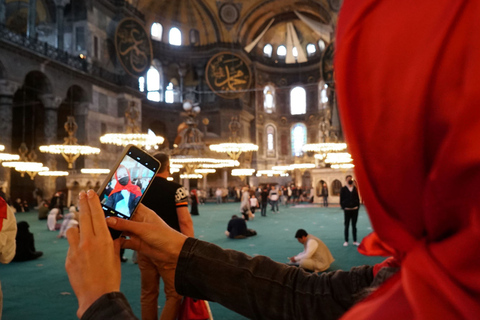 Istanbul: Hagia Sofia, Topkapi och Basilica Cistern Tour