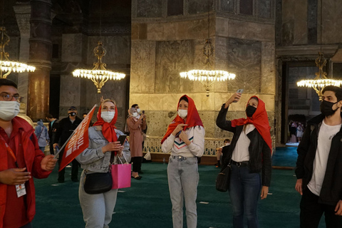 Istanbul: Hagia Sofia, Topkapi och Basilica Cistern Tour