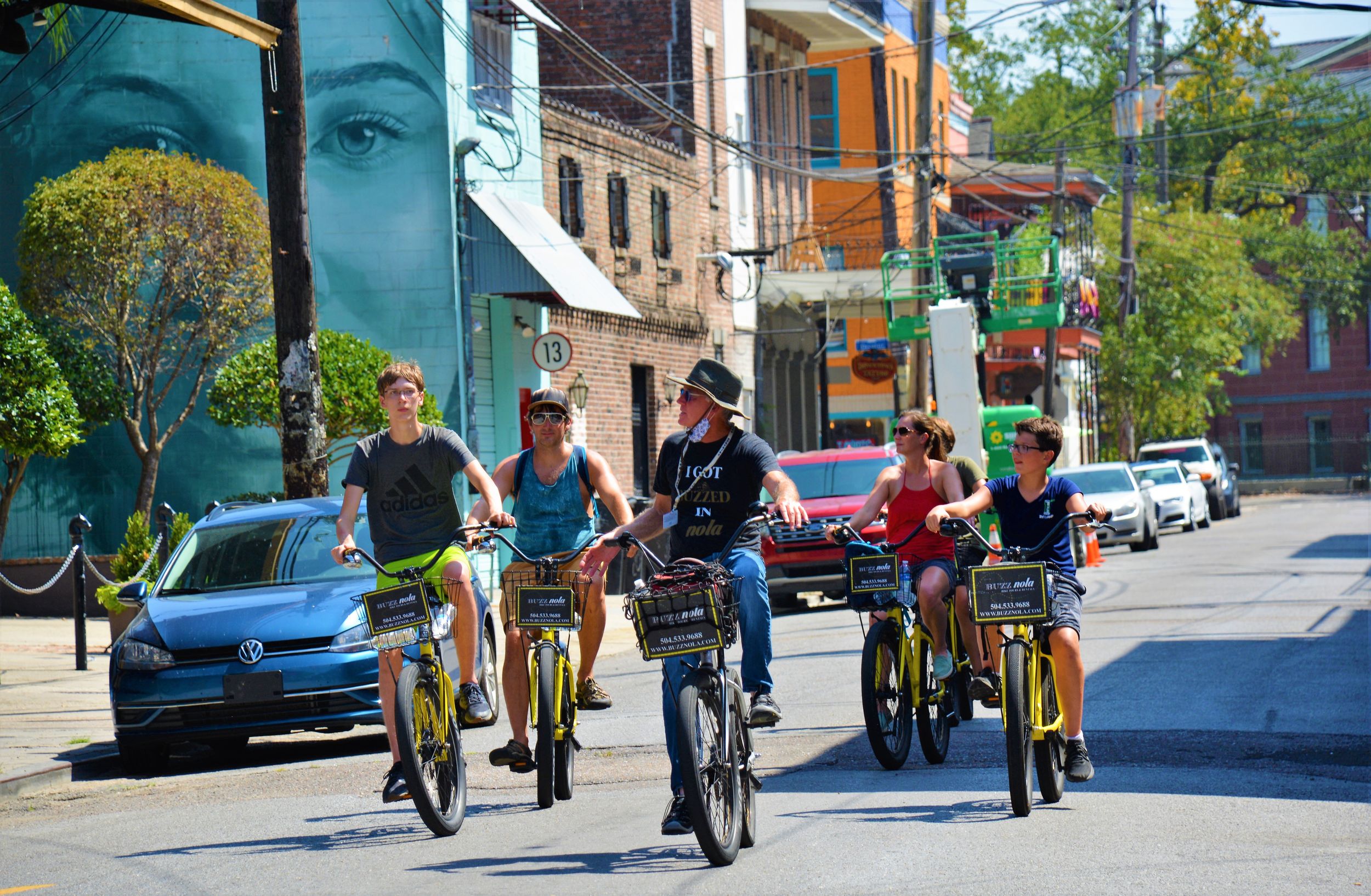 New Orleans: Buzz the Crescent – geführte Fahrradtour