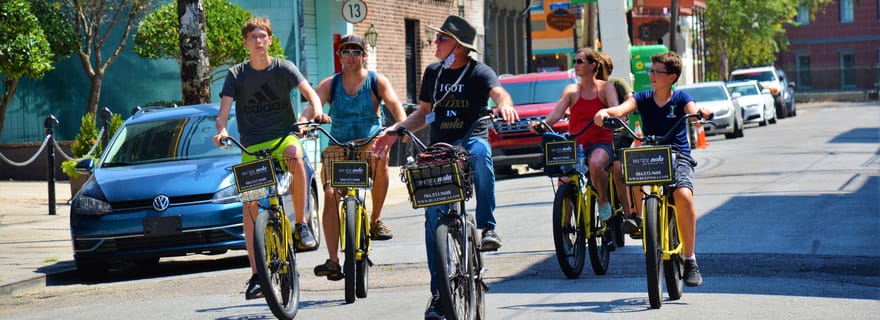 La Nouvelle-Orléans : visite à vélo électrique « E-Buzz the Crescent & More »