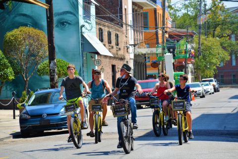 New Orleans: fietstocht door Garden District en Franse wijk