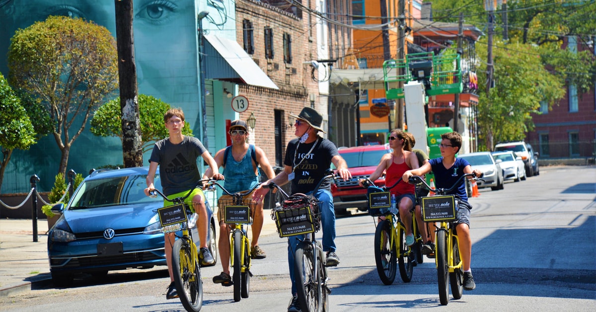 New Orleans Garden District and French Quarter Bike Tour GetYourGuide