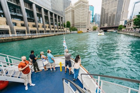 Chicago: crucero de arquitectura de 1,5 h por el lago y río