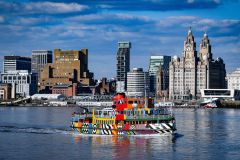 Liverpool: Sightseeing River Cruise på Mersey River