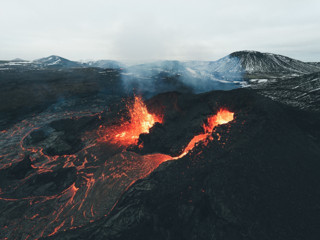 Reykjavík: wandeltocht met gids naar vulkaan Fagradalsfjall