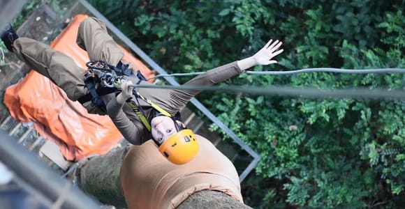 Chiang Mai: Exciting Jungle Zipline Adventure with Buffet