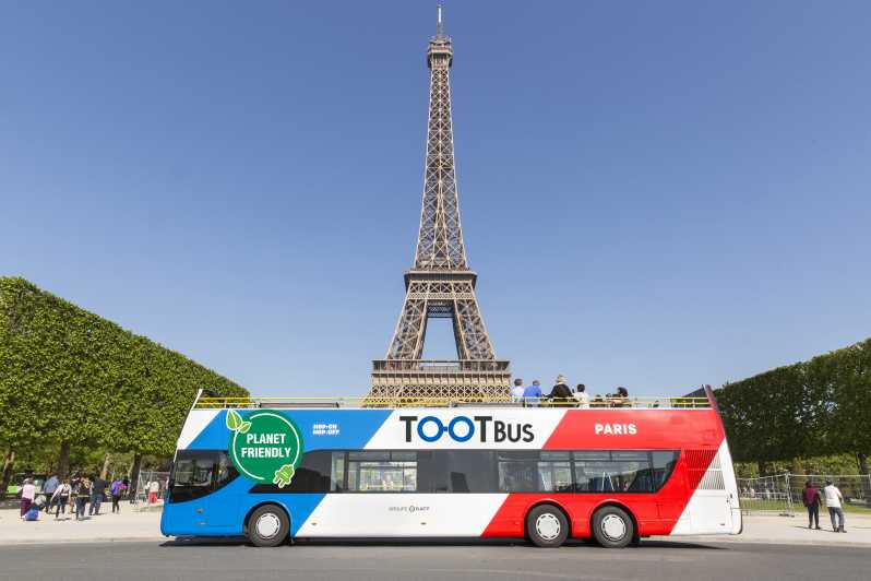 Paris Tootbus at your Pace Bus & Boat Tour GetYourGuide