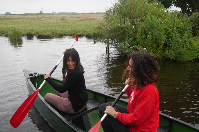 Ámsterdam: viaje guiado en canoa de 2 horas