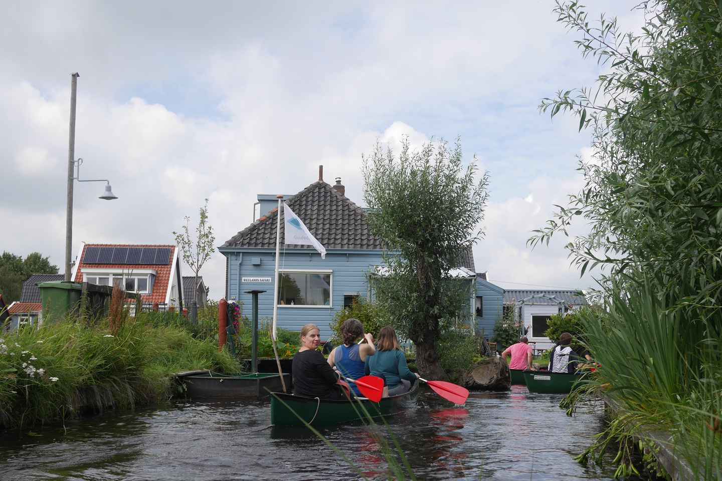 Ámsterdam: Excursión Guiada en Canoa de 2 Horas