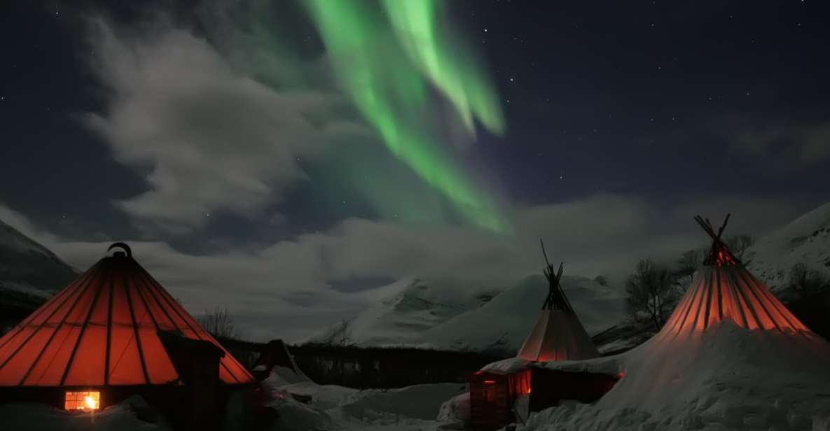 From Tromsø: Northern Lights Visit at Camp Tamok