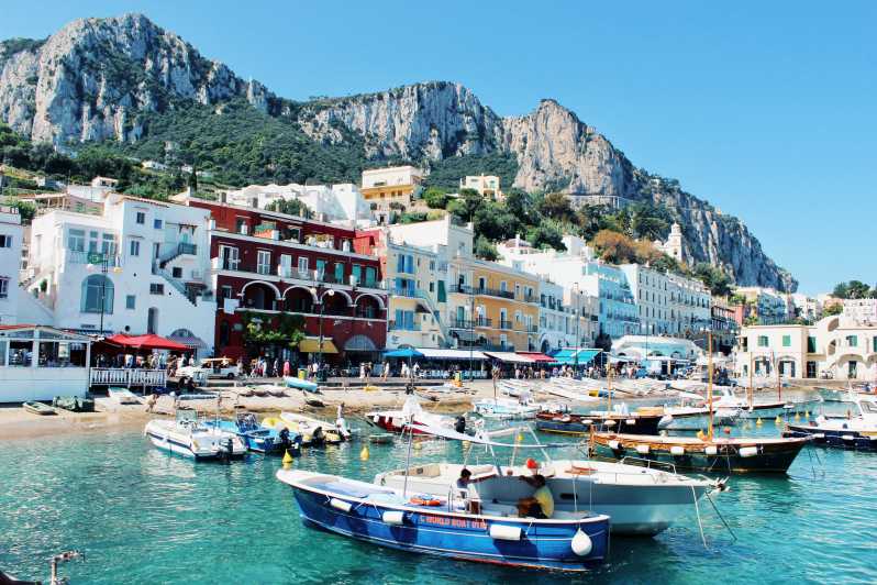 Desde Nápoles: tour de día completo a Capri y Anacapri
