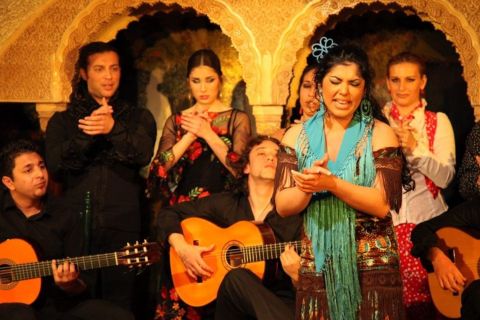 Sevilla: medio día por la noche Flamenco & Tapas