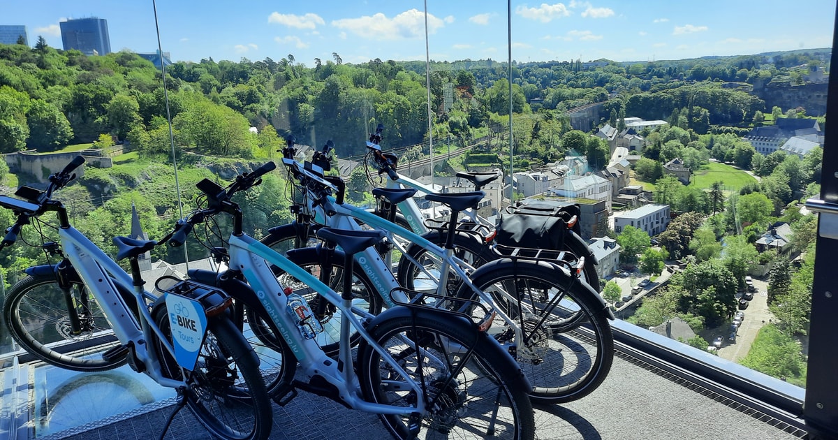 luxembourg city bicycle tour