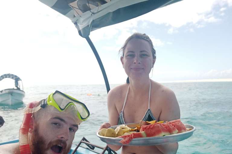 Mnemba-eiland Zwemmen met dolfijnen en snorkelen