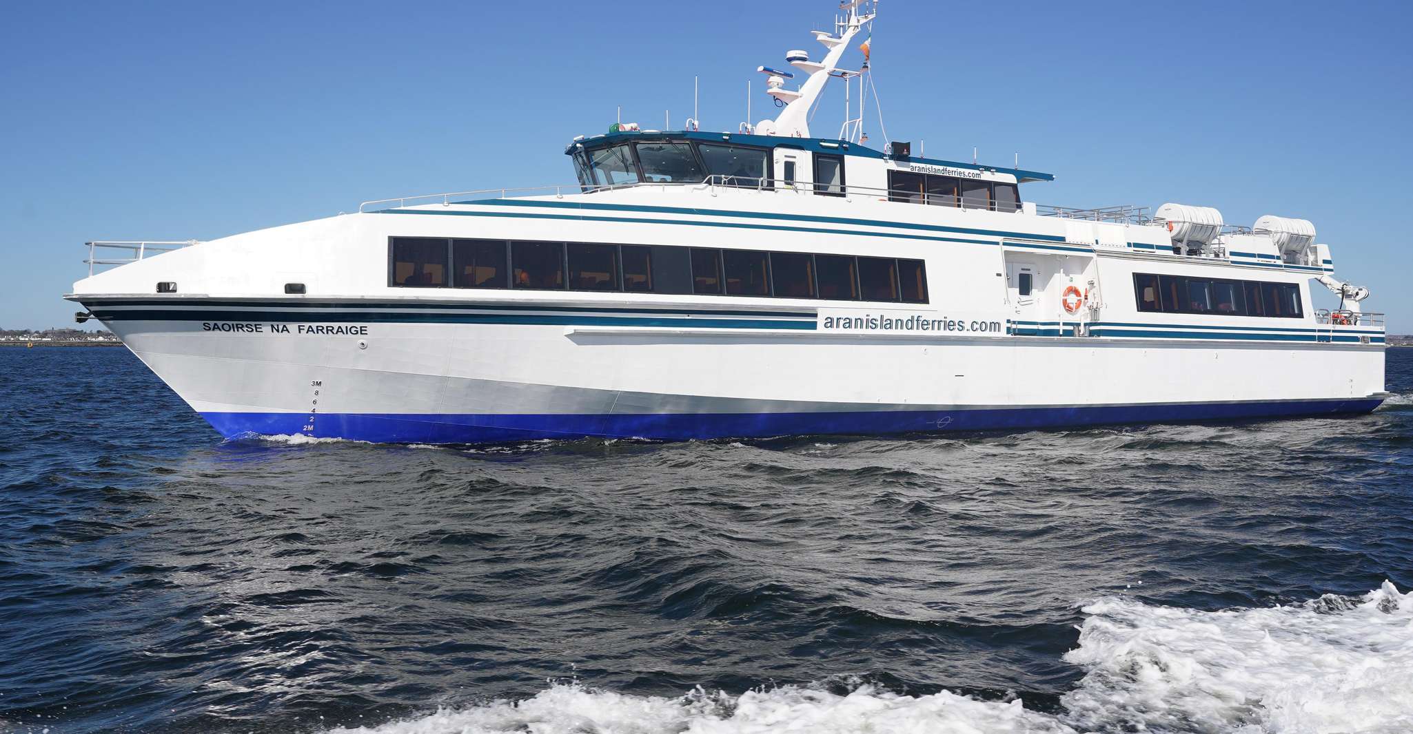 Rossaveel, Galway, Ferry Transfer to Inis Mór (Aran Islands)