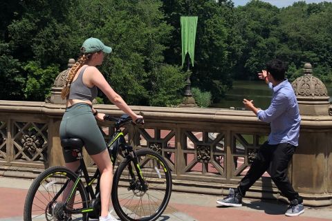 Tour guidato in bici elettrica di Central Park
