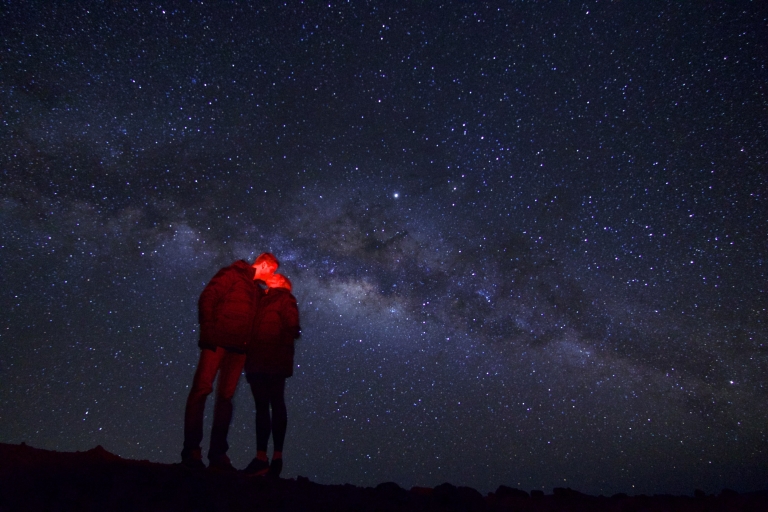 Sommet du Mauna Kea: aventure d'observation des étoiles au coucher du soleil avec photo gratuitePrise en charge à la Kona Bank of Hawaii